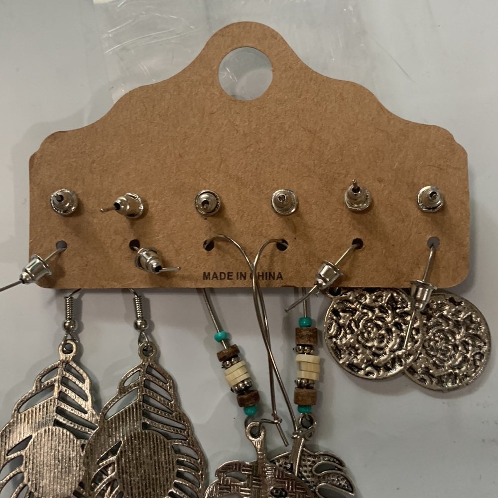 Earring set silver - Picture 5 of 5